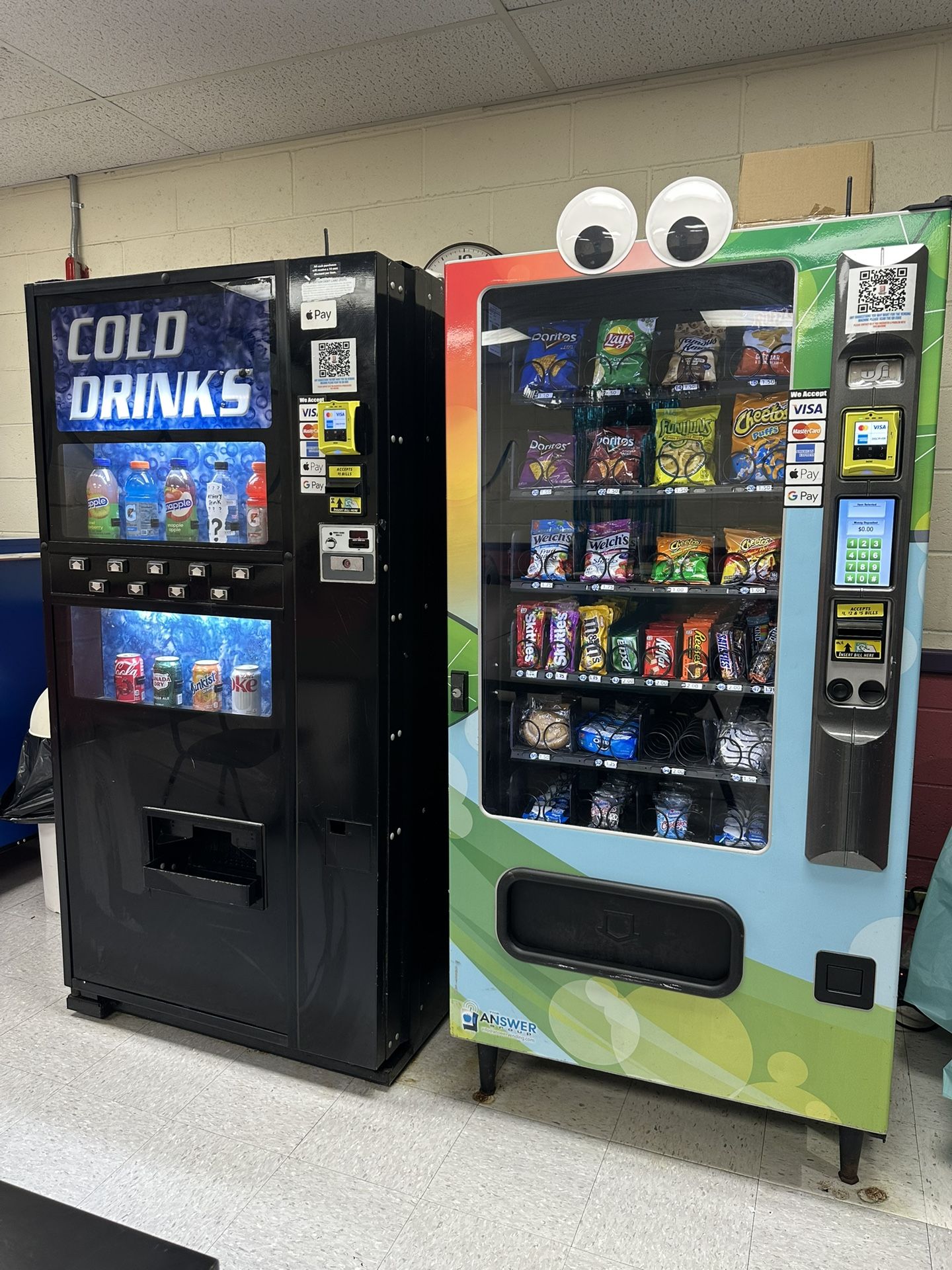 Vending Machine At Location
