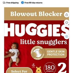 Huggies Little Snugglers 3 X 60 (180) 