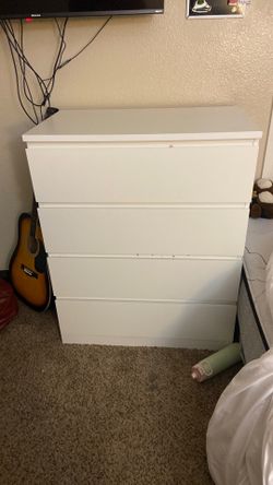 White dresser from IKEA