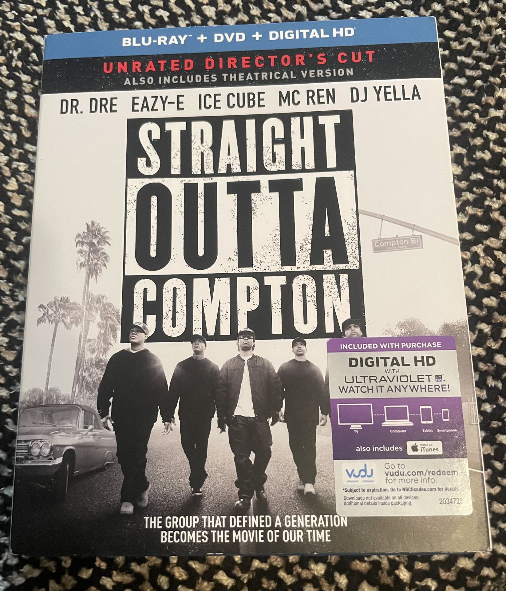 Straight Outta Compton - Blu-Ray/DVD/Digital HD