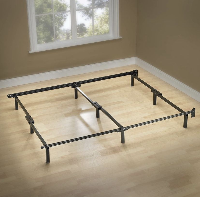 CALIFORNIA KING - ZINUS MICHELLE 9 LEG COMPACK METAL BED FRAME SUPPORT FOR BOXSPRING BOX SPRING