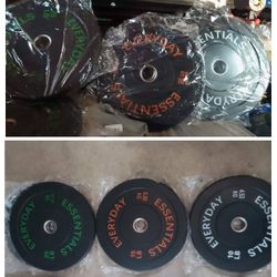 Bumper Plates, Olympic Bars & Weights, Weight Station W/ Pull-up Bar,  Step Platform, Total Gym, Adjustable Bench, Squat Rack 