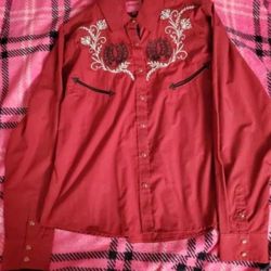 Western Rodeo Men Long Sleeves Shirts