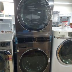Lg  Brand New Scratch And DentFront Load Washer And Dryer Sale