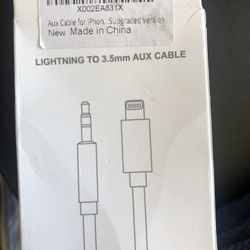 iPhone To Auxiliary Cable 6 Ft 