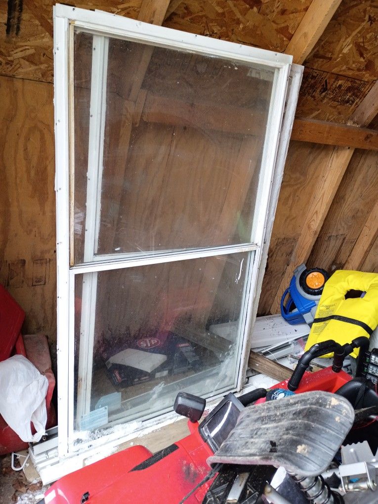 Window Frame With Panels 53x30