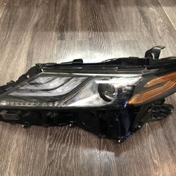 2021 2022 2023 2024 TOYOTA CAMRY HEADLIGHT FULL LED BLACK TRIM DRIVER SIDE “L” ORIGINAL OEM