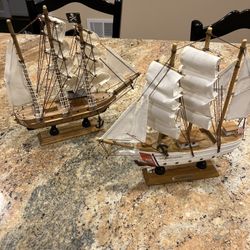 Replica 12-14 Inch Toy Miniature Pirate Ship