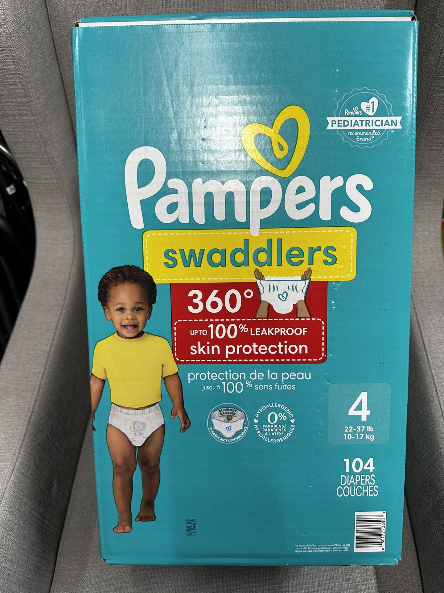 Pampers Swaddlers 360 - Size 4