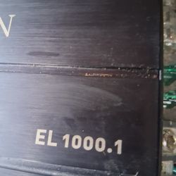 1000 Watt Class D Monoblock 1000 True RMS Watts 