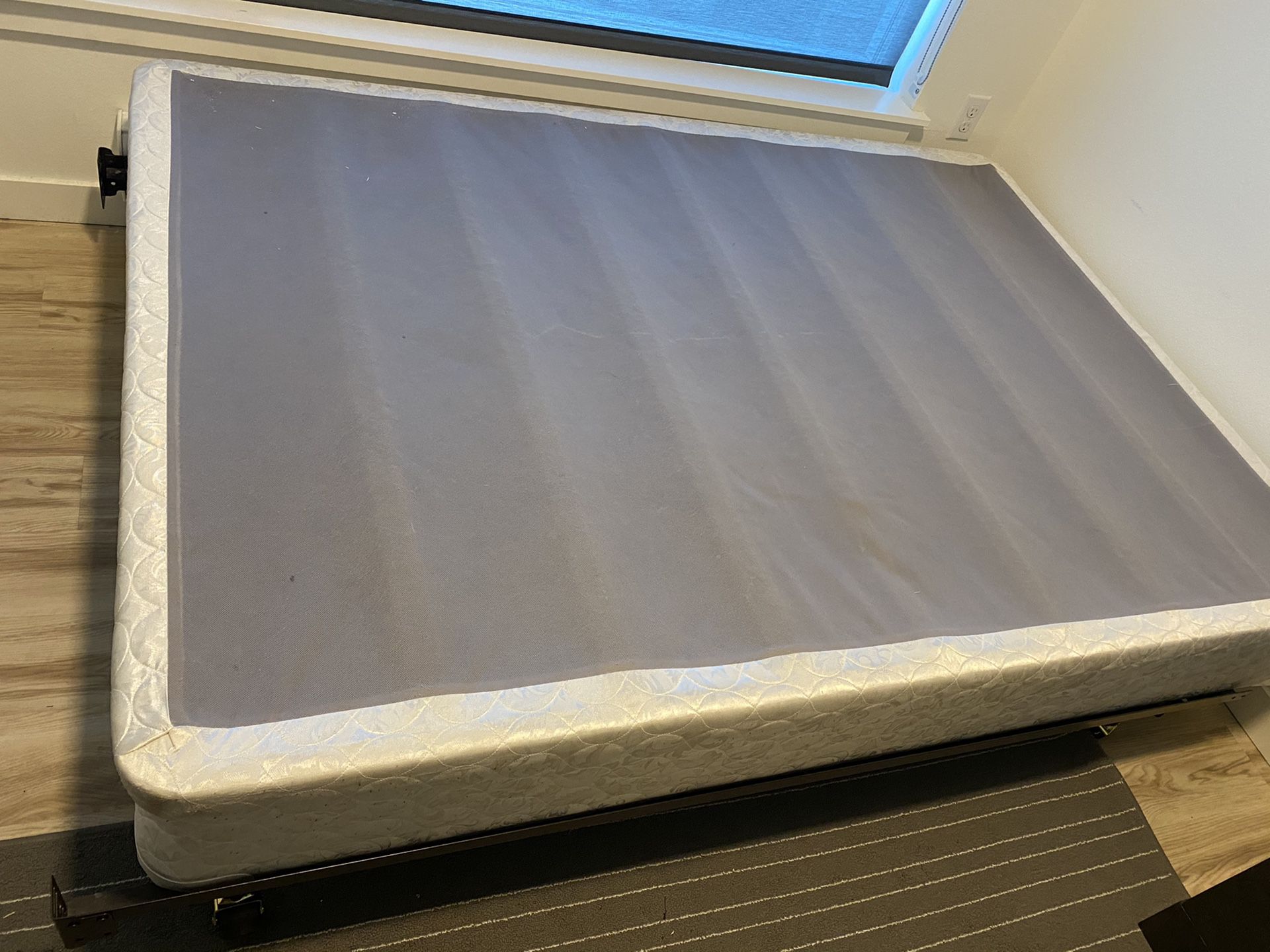 Full-size Bed Frame + Box Spring