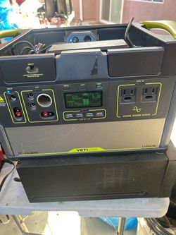 Goal Zero Yeti 1000 Lithium Portable Power Station