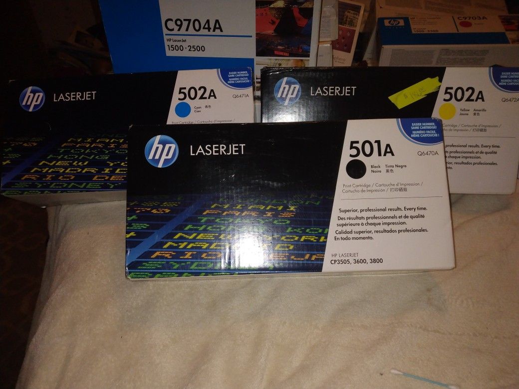 3 HP LaserJet Brand new