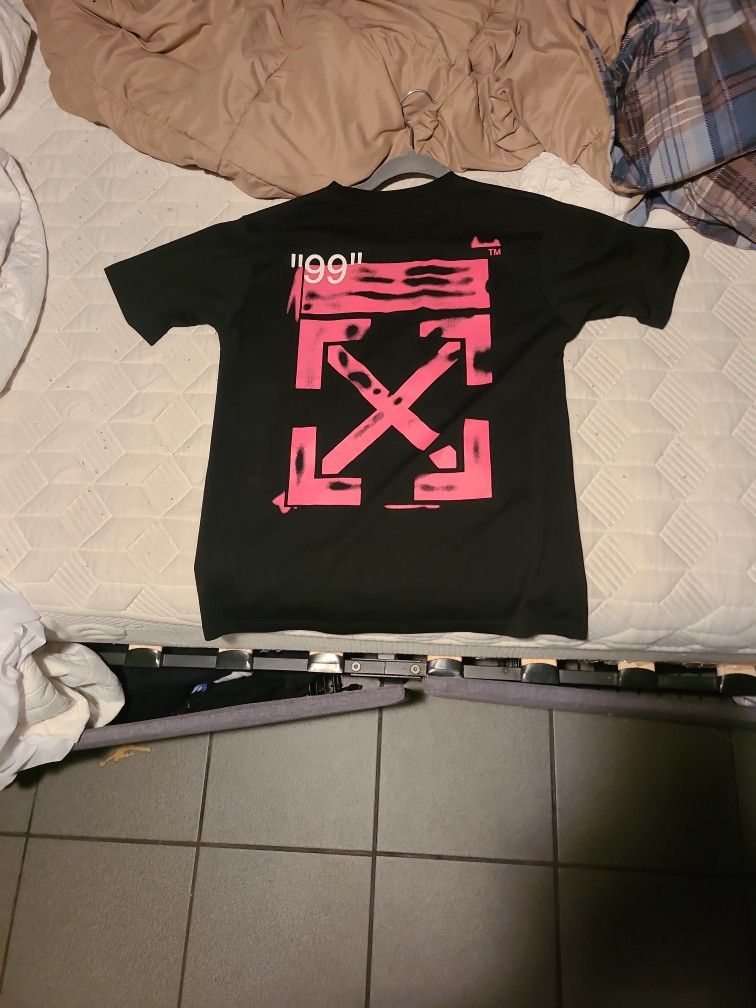 off white hoodie black variat size L