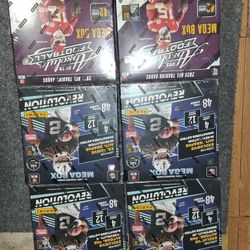 2025 Nfl Panini Unopened Mega Boxes