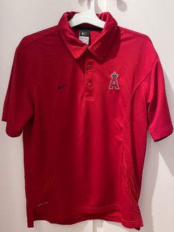 Nike Dri-Fit Los Angeles Angels Polo Shirt Men’s Medium USED