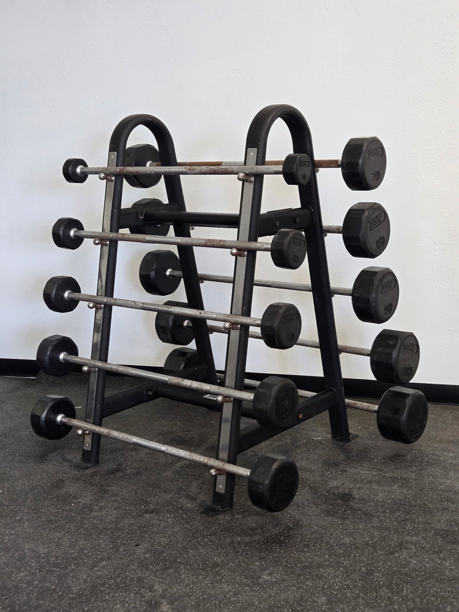 Troy Straight Bar Set (20–110 lbs)