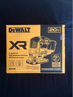 Selling a DeWalt DCS334B XR 20V Max Brushless Jigsaw.