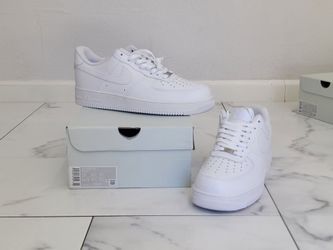 Size 13 white air forces