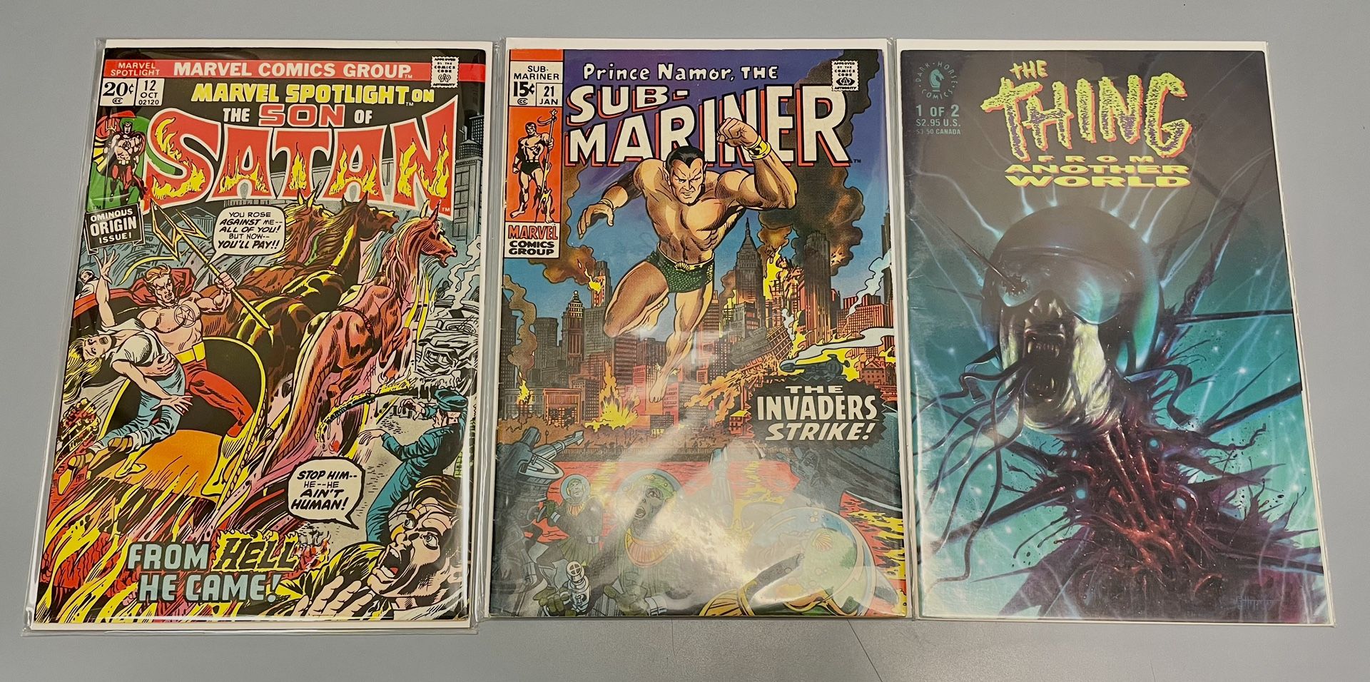 Comic Book And Action Figure Lot