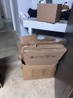 Moving boxes for free