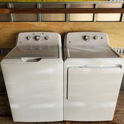 Ge Washer-Dryer Set Gas 