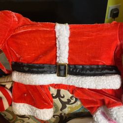 Dog Christmas Outfit Medium $5