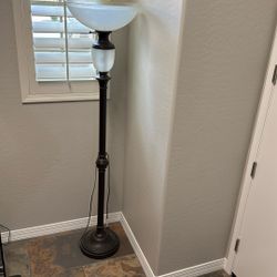 Floor Lamp Dual Light 