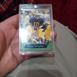 Tom Brady Rookie Card Press Pass 2000 Mint