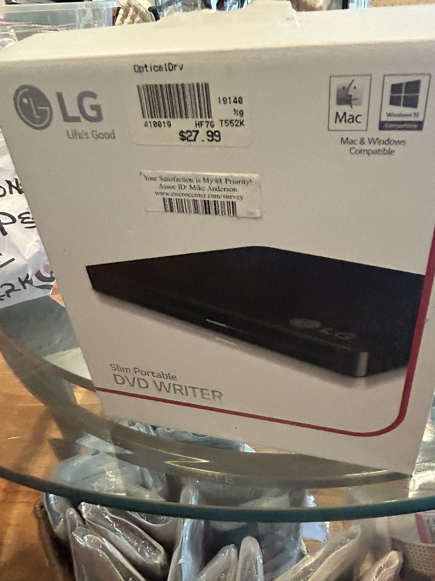 DVD writer