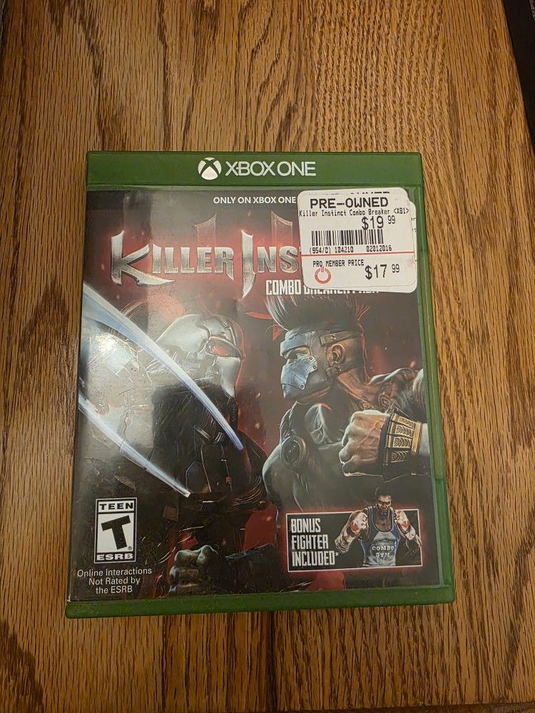 Xbox One Killer Instinct Combo Breaker Pack