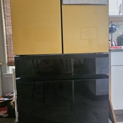 36" 4 DOOR SAMSUNG FRIDGE AND FREEZER 