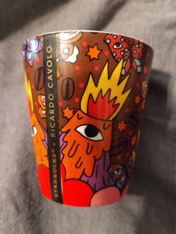 Starbucks Limited Edition Ricardo Cavolo espresso shot glass