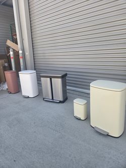 New Trashcans available Different prices