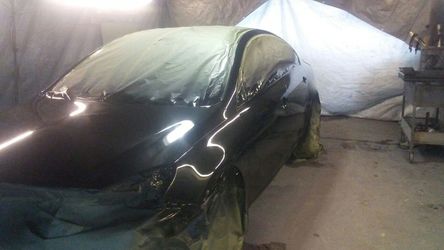 Trabajos d body shop y pintura d carros