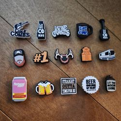 Lot Of 15 Luke Combs Shoe Charms 