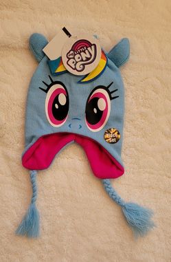 New! My Little Pony Hat and Glove Set