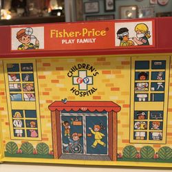 1976 Fisher Price Complete Vintage Children's Hospital