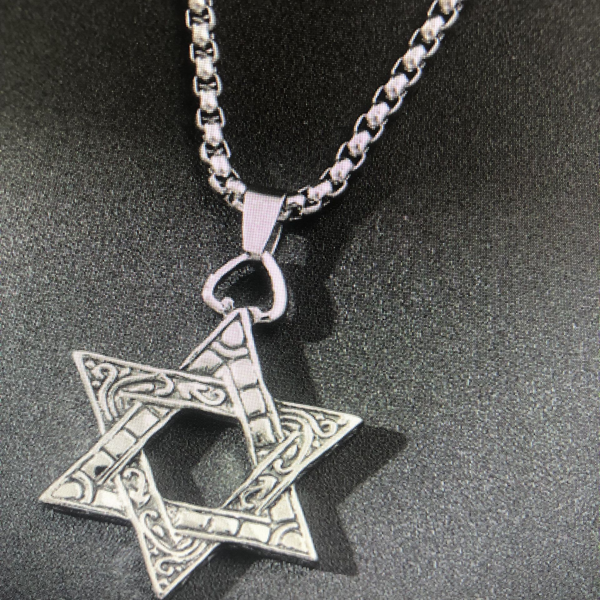 Titanium steel chain hip-hop necklace