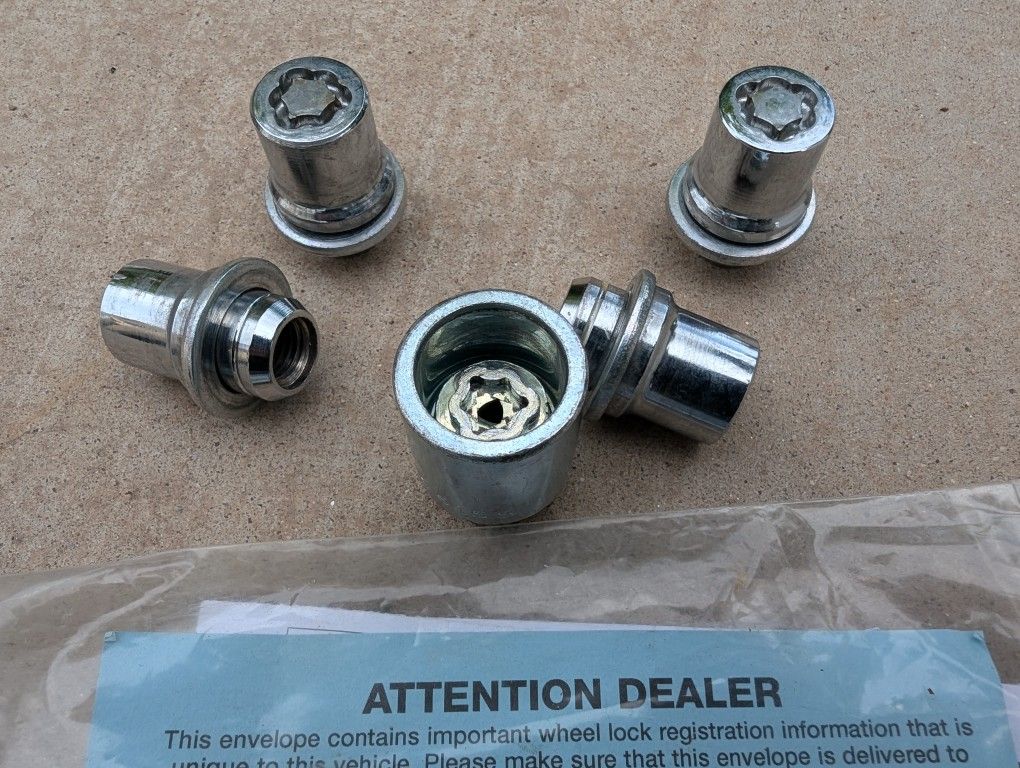 2023 Toyota Tacoma OEM Wheel Lock Set 