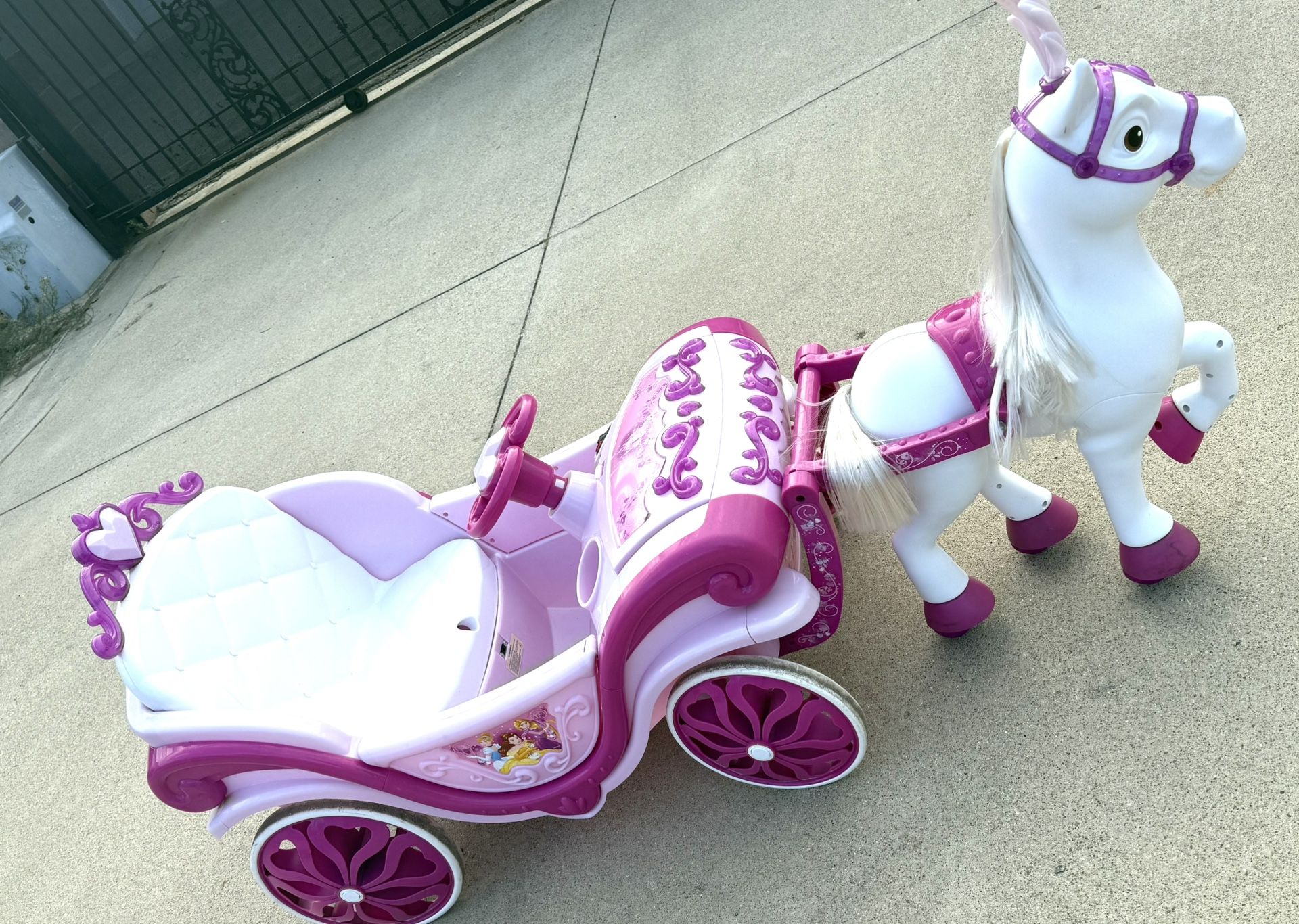 Disney Princess Horse And Carriage