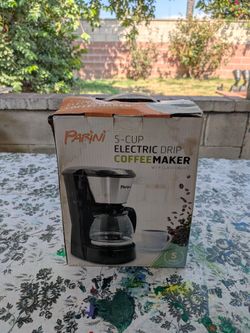 Parini 5-Cup Electric Drip Coffee Maker