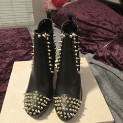 Rock Star Style  Black Boots