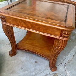 Solid Wood End Tables 