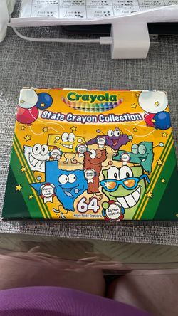 Vintage 2004 Crayola  State Crayon Collection