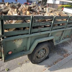Trailer Full Of Wood