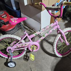 Huffy 20 Inch Girls Pink Seastar Bycycle 