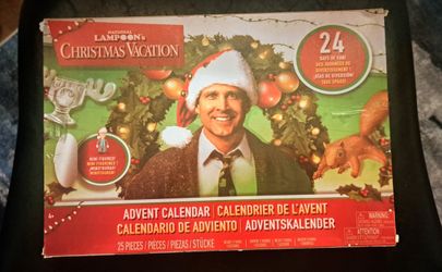 National Lampoons Christmas Vacation Advent Calendar 2024 Open Box Incomplete