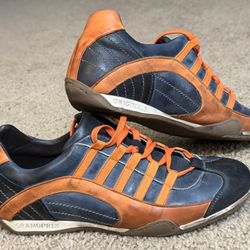 GrandPrix Originals Men's Monza Indigo Driving Racing Sneakers Size 10.5 OR 44