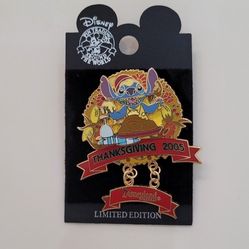 Stitch Thanksgiving Pin LE 2000